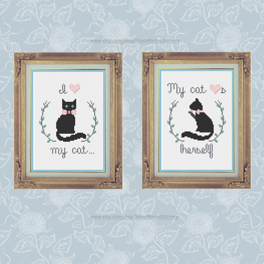 I Love My Cat - 2 pack - Image 2